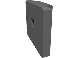 Rear Speaker Focal 800S 3D Model preview