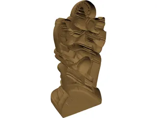Ganesha 3D Model preview