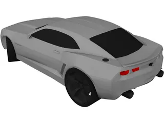 Chevrolet Camaro 3D Model preview
