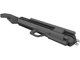 Plasma Launcher 3D Model preview