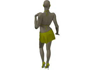 Woman 3D Model preview
