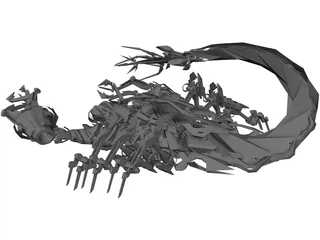 Transformers Movie Scorponok 3D Model preview