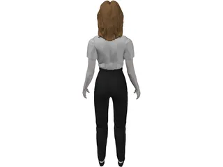 Woman 3D Model preview
