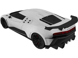 Bugatti Centodieci (2020) 3D Model preview