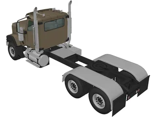 Caterpillar CT680 Tractor (2015) 3D Model preview
