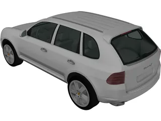 Porsche Cayenne S (2003) 3D Model preview