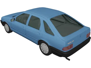 Ford Sierra Hatchback (1984) 3D Model preview