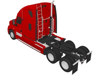 Freightliner Cascadia (2011) 3D Model preview