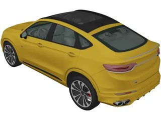 Geely Xingyue (2019) 3D Model preview