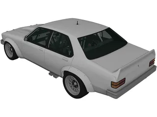 Holden Torana Race Car (1977) 3D Model preview