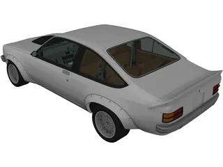 Holden Torana A9X (1977) 3D Model preview