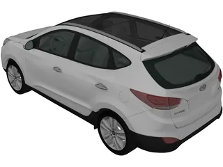 Hyundai ix35 (2011) 3D Model preview