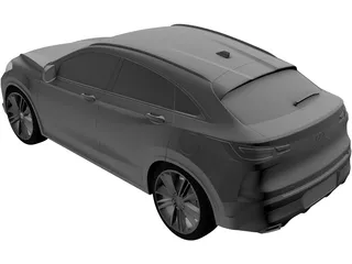 Infiniti QX55 (2022) 3D Model preview