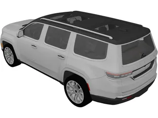 Jeep Grand Wagoneer (2022) 3D Model preview