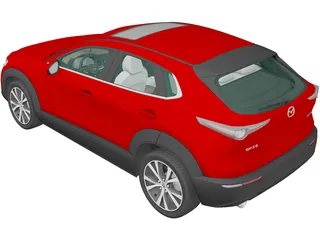 Mazda CX-30 (2020) 3D Model preview