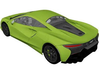 McLaren Artura (2022) 3D Model preview