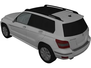 Mercedes-Benz GLK 350 (2010) 3D Model preview