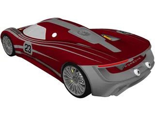 Porsche 917 Concept (2013) 3D Model preview
