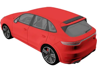 Porsche Cayenne GTS (2020) 3D Model preview