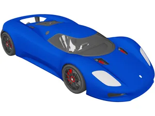 Porsche 917 Concept (2013) 3D Model preview