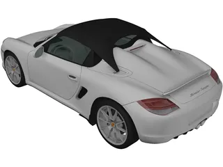 Porsche Boxster Spyder (2011) 3D Model preview