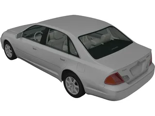 Toyota Avalon XL (2001) 3D Model preview