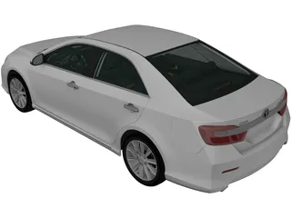 Toyota Camry (2011) 3D Model preview