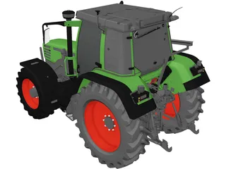 Fendt 500 Favorit 3D Model preview