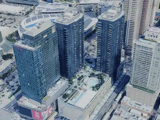 Los Angeles City, USA (2024) 3D Model preview