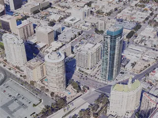 Long Beach City, USA (2024) 3D Model preview