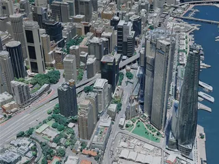 Sydney City, Australia (2023) 3D Model preview