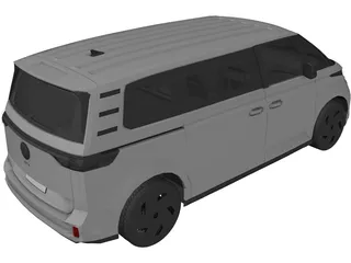 Volkswagen ID Buzz GTX 3D Model preview