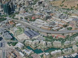 Cape Town City, South Africa (2024) 3D Model preview