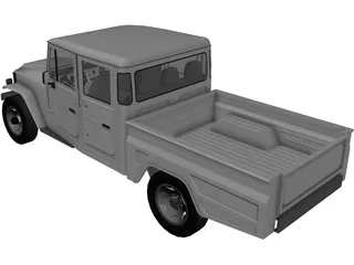 Toyota FJ Cruiser (2006) 3D Model preview