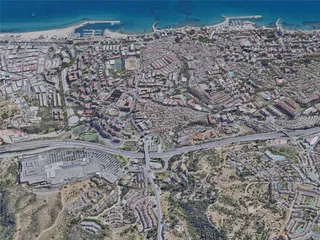 Marbella City, Spain (2023) 3D Model preview