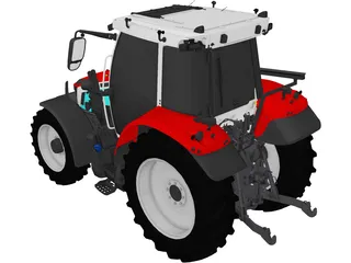 Massey Ferguson MF 5S 3D Model preview