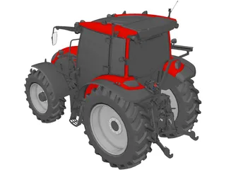 Valtra A Series 3D Model preview