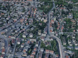 Basel City, Switzerland (2024) 3D Model preview