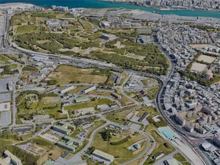 Naha City, Japan (2023) 3D Model preview