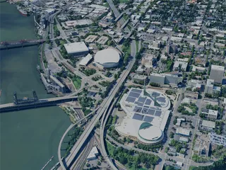 Portland City, OR, USA (2024) 3D Model preview