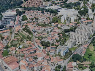 Porto City, Portugal (2023) 3D Model preview