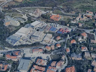 San Marino City, Italy (2024) 3D Model preview