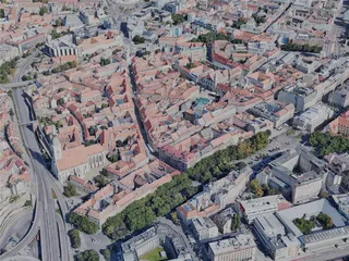 Bratislava City, Slovakia (2023) 3D Model preview