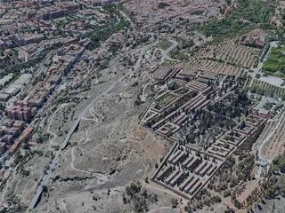 Granada City, Spain (2023) 3D Model preview