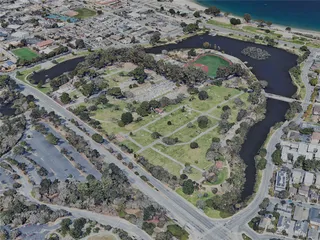 Monterey City, CA, USA (2023) 3D Model preview