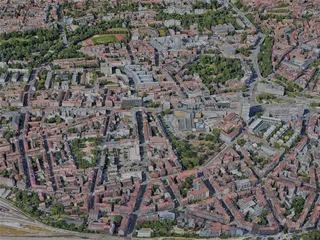 Nuremberg City, Germany (2023) 3D Model preview