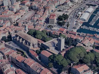 Cannes City, France (2024) 3D Model preview