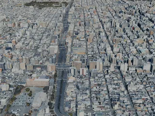 Kyoto City, Japan (2024) 3D Model preview