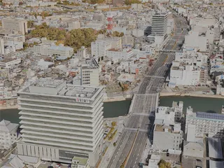 Tsu City, Japan (2023) 3D Model preview