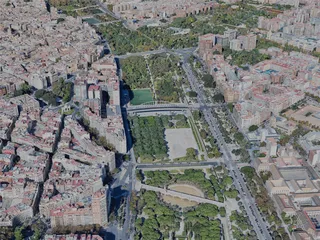 Valencia City, Spain (2024) 3D Model preview